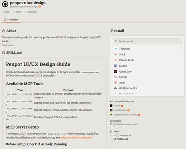 Penpot UI/UX Design 拆解：把设计判断力塞进 MCP 工具链